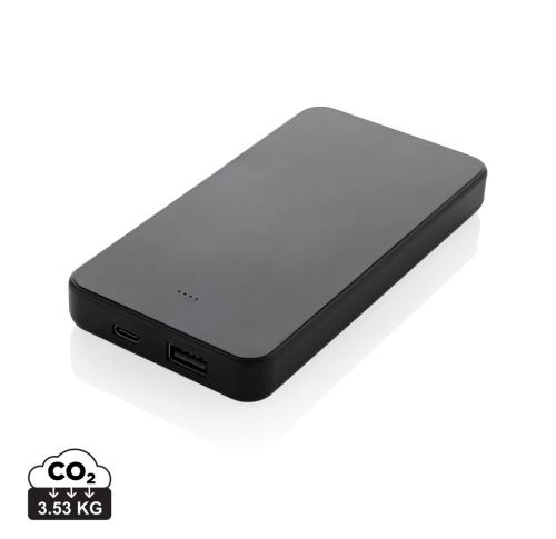 Boostcore RCS recycled plastic powerbank 10.000mAh USB C black