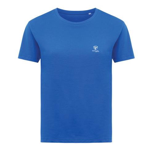 Iqoniq Yala women lightweight recycled cotton t-shirt royal blue