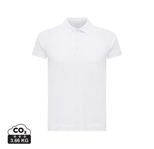 Iqoniq Yosemite women recycled cotton pique polo recycled white