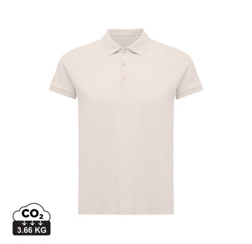 Branded Iqoniq Yosemite women recycled cotton pique polo cloud pink