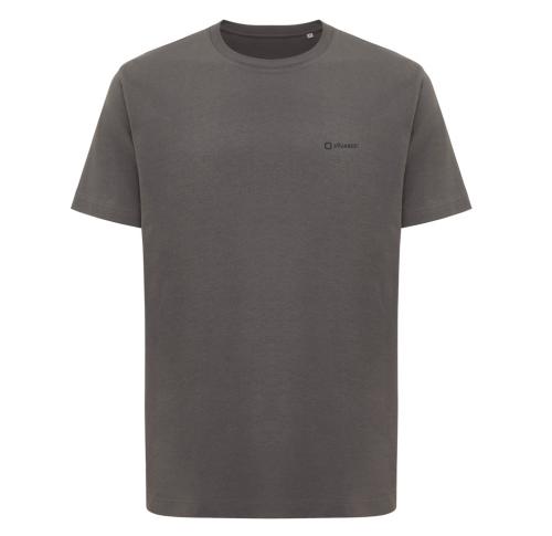 Iqoniq Kakadu relaxed recycled cotton t-shirt anthracite