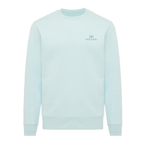 Iqoniq Etosha lightweight recycled cotton crew neck crushed mint
