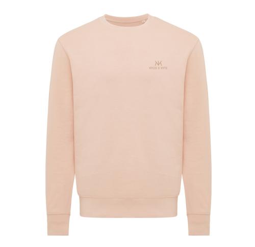 Iqoniq Etosha lightweight recycled cotton crew neck peach nectar