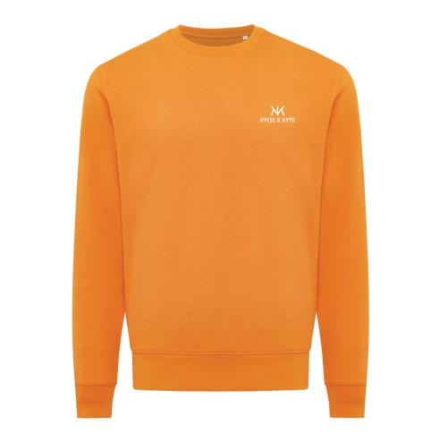 Iqoniq Etosha lightweight recycled cotton crew neck orange