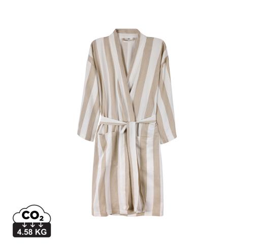 VINGA Ornos GRS hammam robe L/XL beige, white