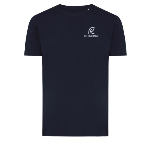 Iqoniq Brett recycled cotton t-shirt navy