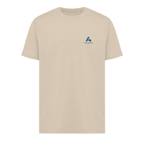 Iqoniq Kakadu relaxed recycled cotton t-shirt desert