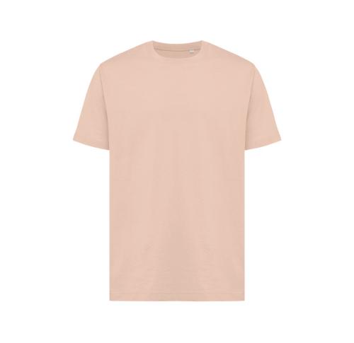 Iqoniq Kakadu relaxed recycled cotton t-shirt peach nectar Custom Logo