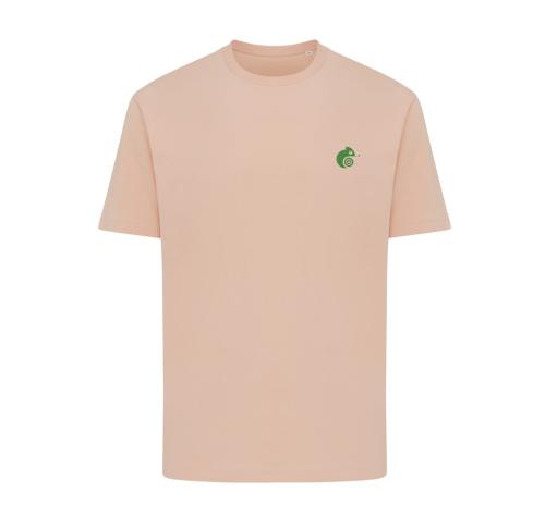 Iqoniq Teide recycled cotton t-shirt peach nectar