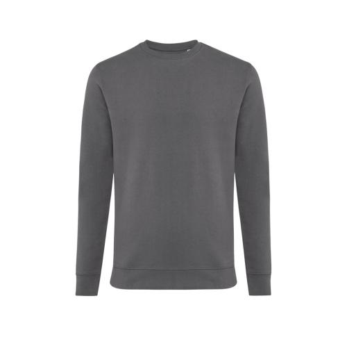 Iqoniq Zion recycled cotton crew neck anthracite