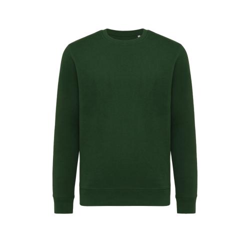 Iqoniq Etosha lightweight recycled cotton crew neck forest green