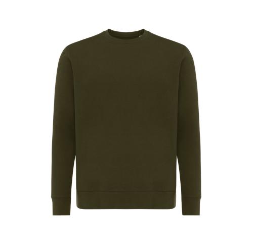 Iqoniq Etosha lightweight recycled cotton crew neck khaki