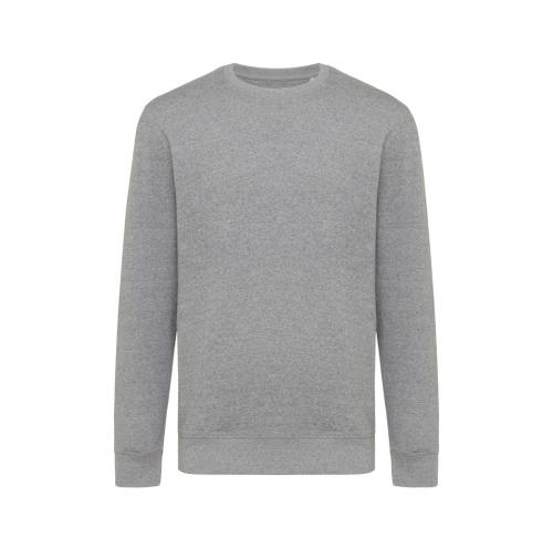 Iqoniq Etosha lightweight recycled cotton crew neck light heather anthracite