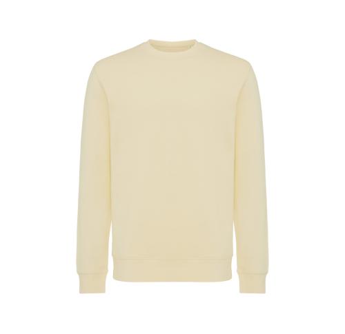 Iqoniq Etosha lightweight recycled cotton crew neck cream yellow