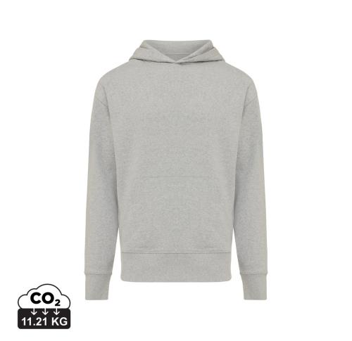 Iqoniq Yoho Recycled Cotton Relaxed Hoodie Heather Grey
