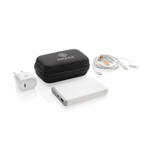 Surge RCS recyled PET 20W type C 3 pcs charging set black