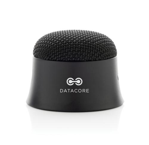 Branded Magtune RCS recycled plastic magnetic 5W speaker black