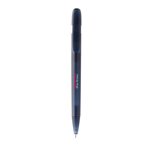 Devin GRS certified RABS pen transparent navy