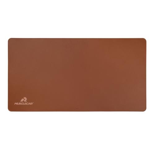 Printed VINGA Timo PU RCS RPET desk pad brown