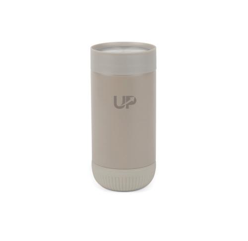VINGA Erie RCS recycled SS push mug 350 ML grey, grey