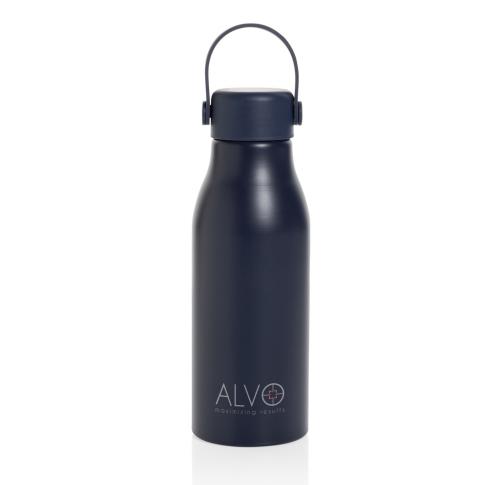Pluto RCS Certified recycled aluminium bottle 680ml navy