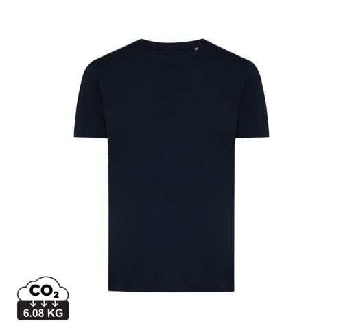 Custom Iqoniq Brett recycled cotton t-shirt navy