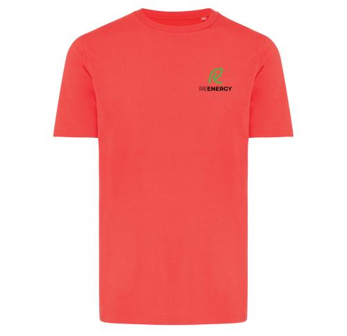 Iqoniq Brett recycled cotton t-shirt luscious red