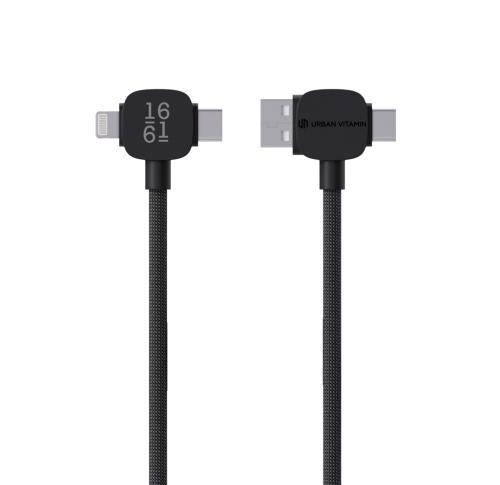 Urban Vitamin Stockton 65W RCS RTPE/RPET magnetic cable black