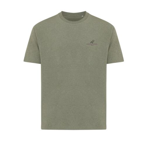 Iqoniq Teide recycled cotton t-shirt heather green