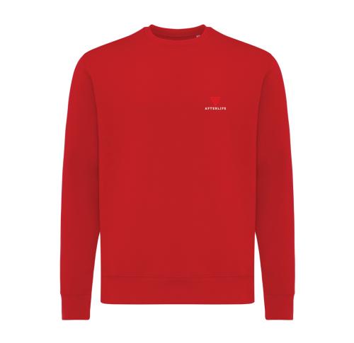 Iqoniq Etosha lightweight recycled cotton crew neck red