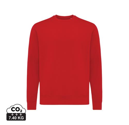 Iqoniq Etosha lightweight recycled cotton crew neck red