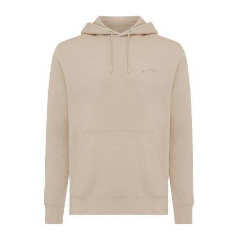 Iqoniq Rila lightweight recycled cotton hoodie desert