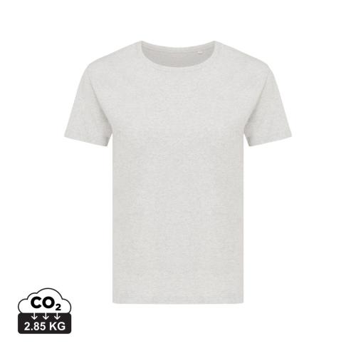Iqoniq Yala women lightweight recycled cotton t-shirt light heather grey