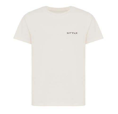 Iqoniq Koli kids lightweight recycled cotton t-shirt natural raw