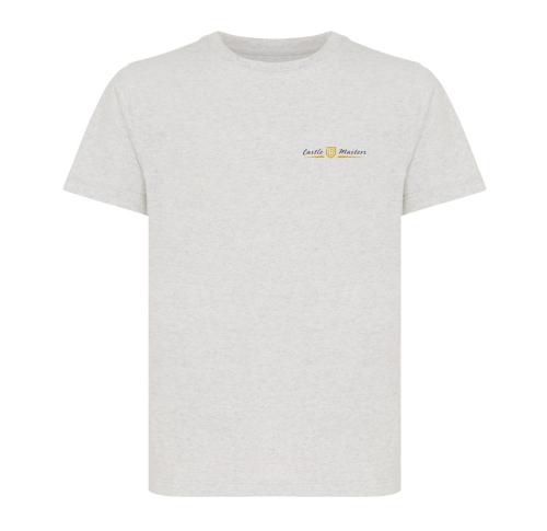 Iqoniq Koli kids lightweight recycled cotton t-shirt light heather grey