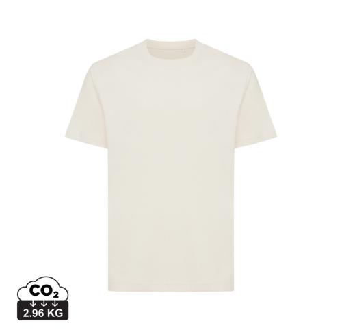 Iqoniq Kakadu relaxed recycled cotton t-shirt natural raw
