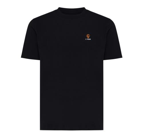 Iqoniq Sierra lightweight recycled cotton t-shirt black