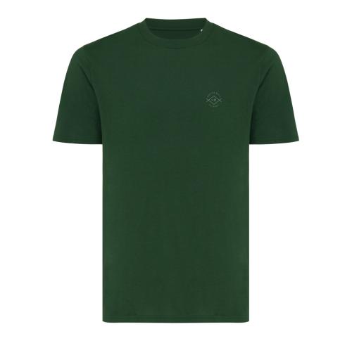 Promotional Iqoniq Sierra lightweight recycled cotton t-shirt forest green