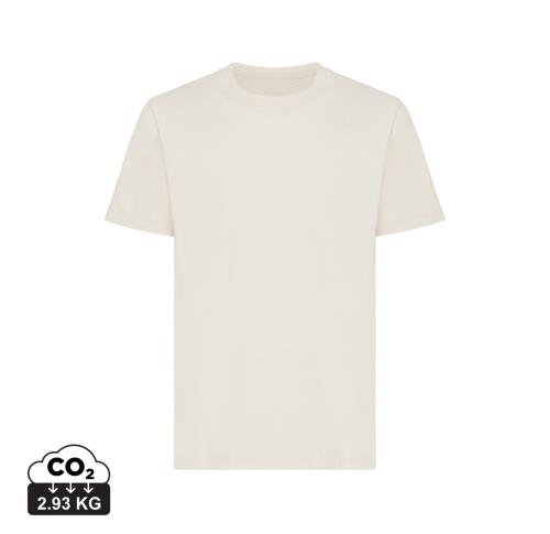 Iqoniq Sierra lightweight recycled cotton t-shirt natural raw