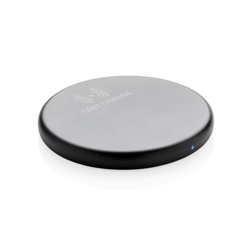 Wireless 10W fast charging pad, black