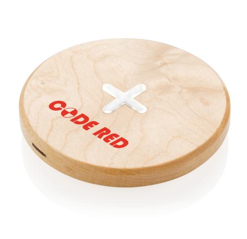 5W wood wireless charger
