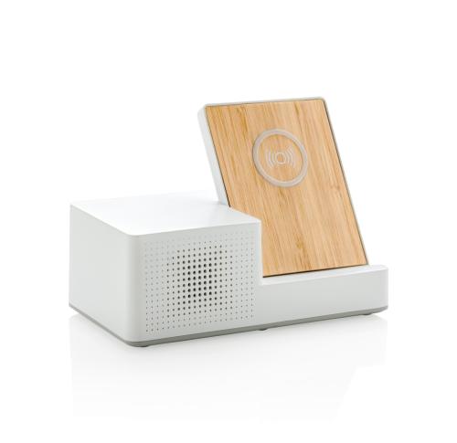 Ontario 5W wireless charger with speaker