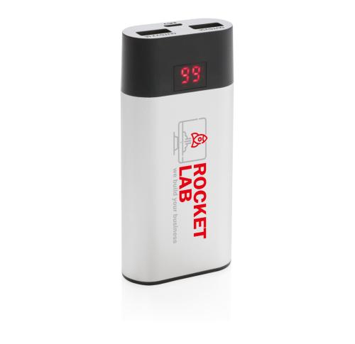 4.000 mAh powerbank with digital display
