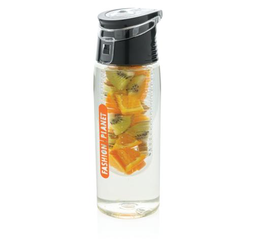 Lockable infuser bottle