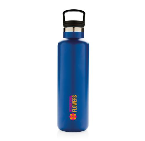 Vacuum Insulated Leak Proof Standard Mouth Bottle - Blue
