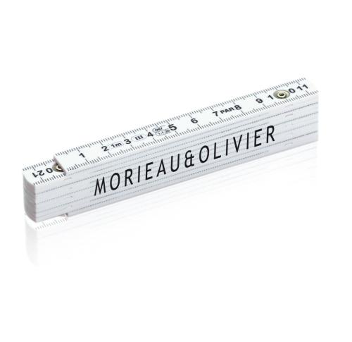 Custom Printed Fibreglass Folding Rulers 1 Metre