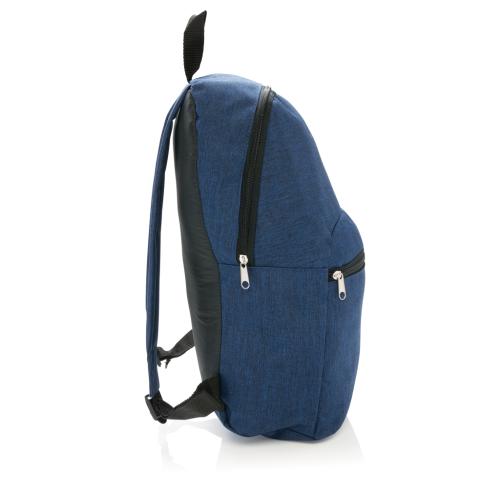 Classic two tone backpack, blue