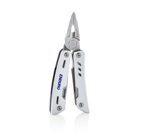 Stainless Steel Solid Multi Tools 12 Functions Printed Logo