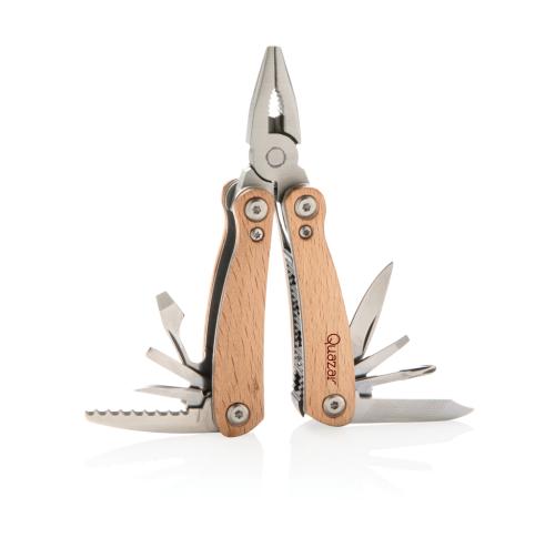 Custom Compact Wood Multi tools Mini 12 Functions