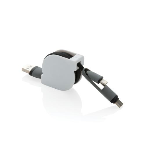 3-in-1 retractable cable
